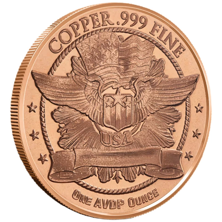 Fighter Jet – P-51 Mustang, 1 ounce of copper