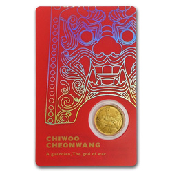 Chiwoo Cheonwang 1/10 oz Gold 2018 (Rot)