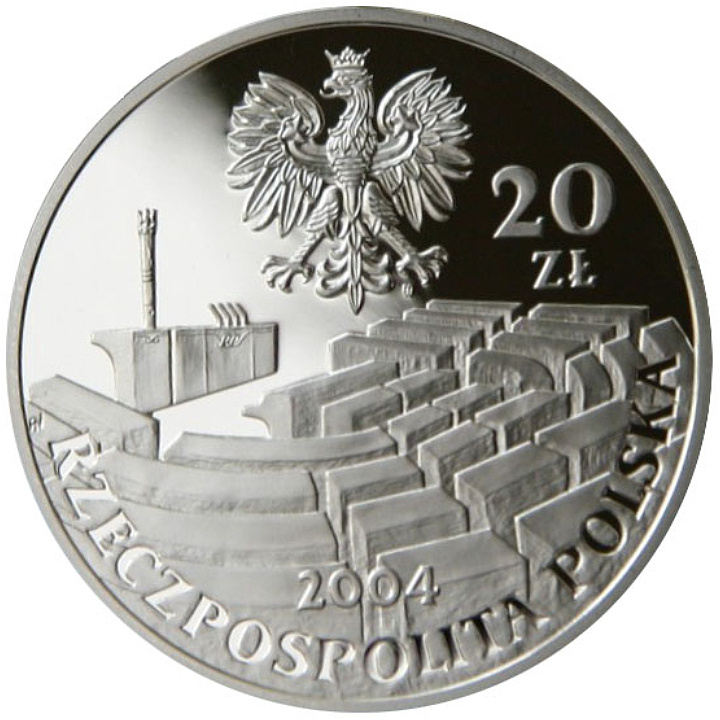 15-lecie Senatu III RP 20 zł Srebro 2004 Proof