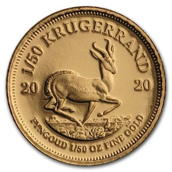 5-Coin set Krugerrand Gold2020 Proof