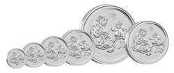 Lunar II: Year of the Monkey 1 oz Silver 2016