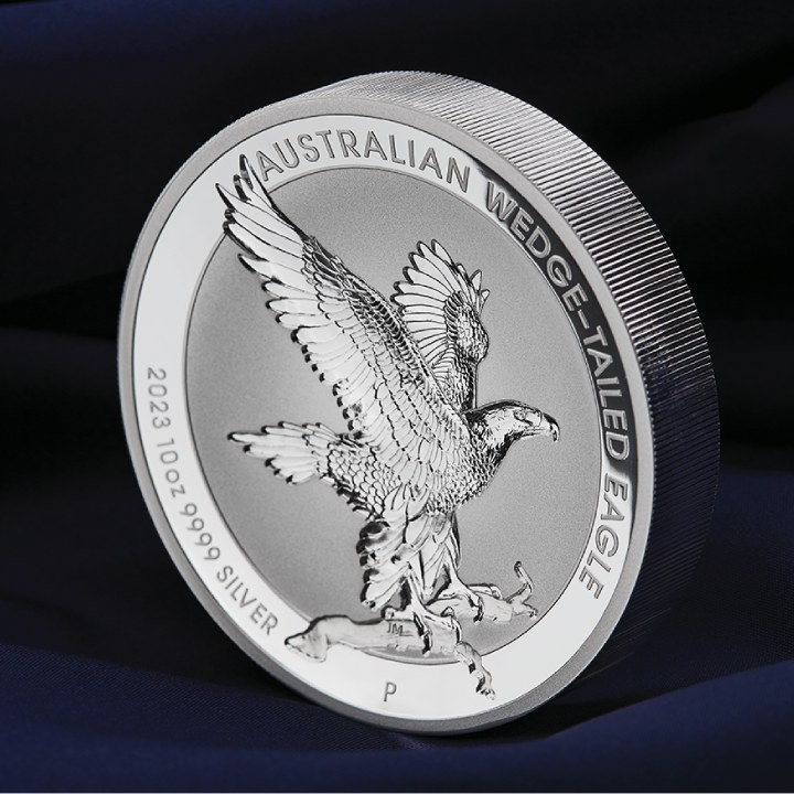 Australian Wedge-Tailed Eagle 10 oz Silver 2023 Proof Incused