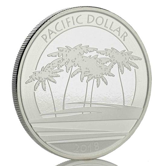 Fiji: Pacific Dollar 1 oz Silber 2018