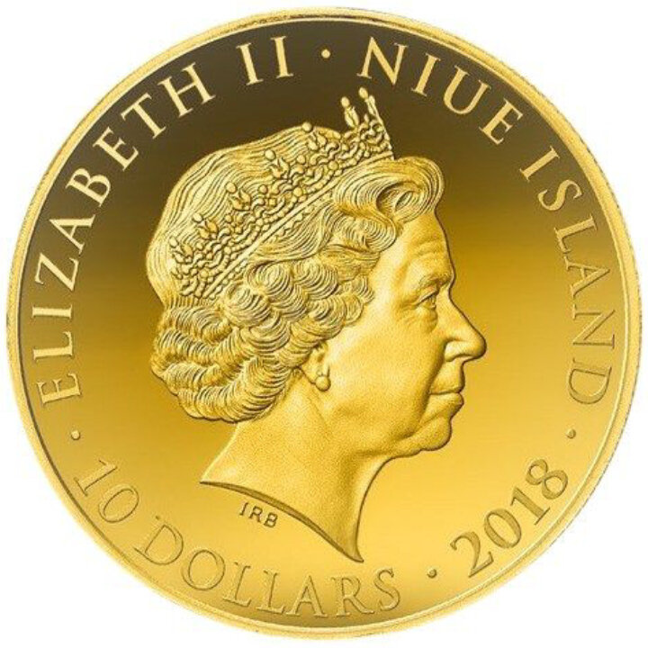 Niue: Habemus Papam - Johannes Paul II 1/4 oz Gold 2018 Proof