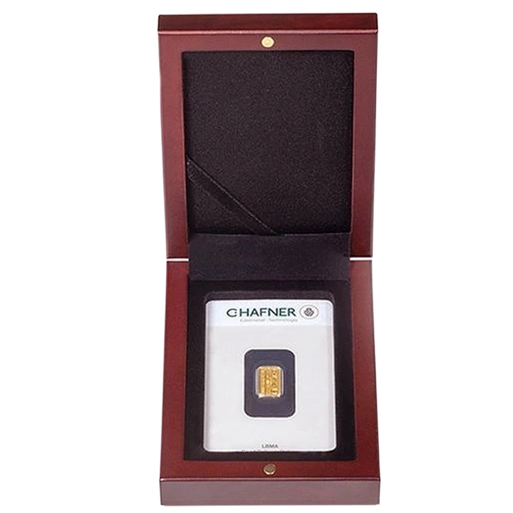 Leuchtturm - VOLTERRA presentation for gold bar in blister packaging