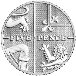 Set of 8 coins United Kingdom 2021