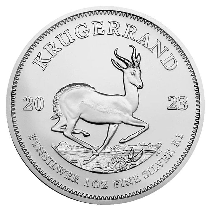 Krugerrand 1 unce stříbra 2023