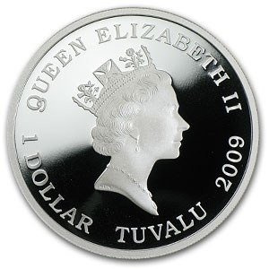 Great Composers: Felix Mendelssohn 1 oz Silber 2009 Proof