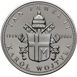 Medalla Juan Pablo II - Peregrinación a Polonia 5-17.06.1999 Proof + certificado