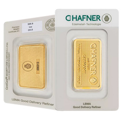 Gold Bar 1oz C Hafner