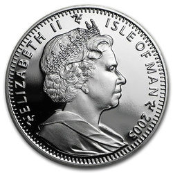 Île de Man Série Chats : Himalayan 1 once d'argent 2005 Proof