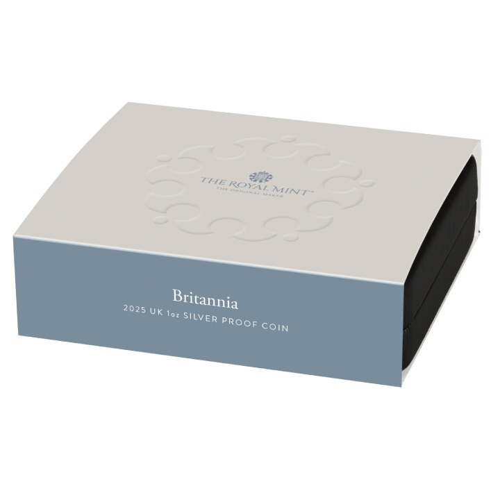 Britannia 1 uncja Srebra 2025 Proof