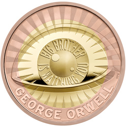 George Orwell £2 Oro 2025 Proof