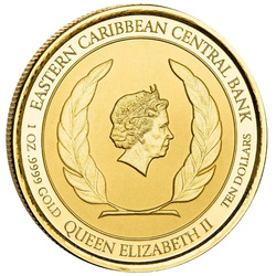 Dominica: Mountain Chicken 1 oz Gold 2022