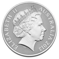 Australian Saltwater Crocodiles: Bindi 1 uncja Srebra 2013