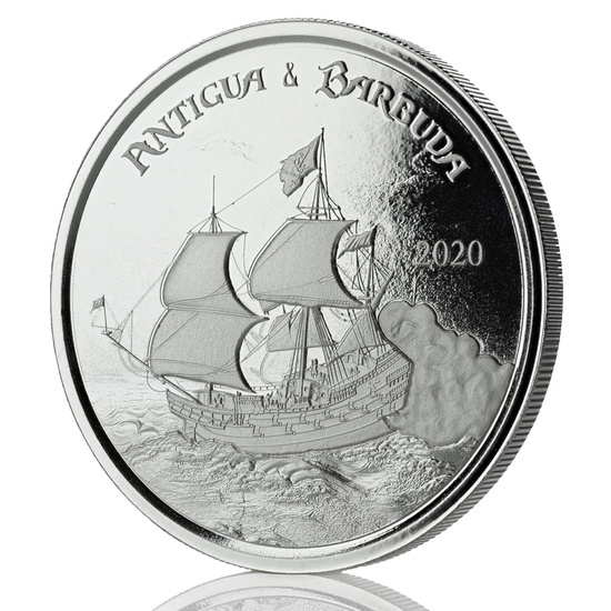 Antigua & Barbuda: Rum Runner 1 oz Silber 2020
