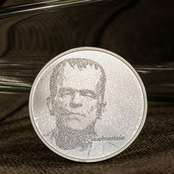 Cook Islands: Typefaces - Frankenstein 1 oz Silver 2023 Proof