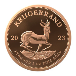 Lote de 6 monedas Krugerrand 2023 Proof