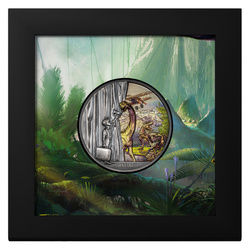 Palau: Daydreamer – Adventure coloured 2 oz Silber 2023 Ultra High Relief Antiqued Coin