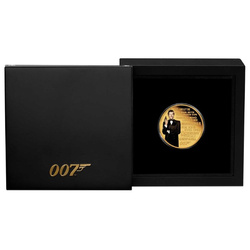 Tuvalu: James Bond Legacy 2a emissione - Roger Moore colorato 1/4 oncia d'oro 2023 Proof
