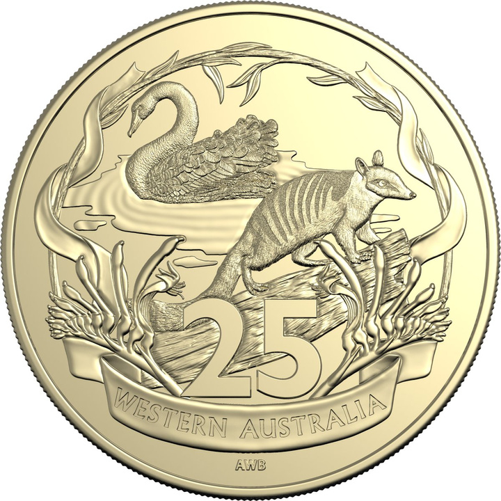 Satz von 7 Aluminium-Bronze-Münzen 125 Years of Federation 2026
