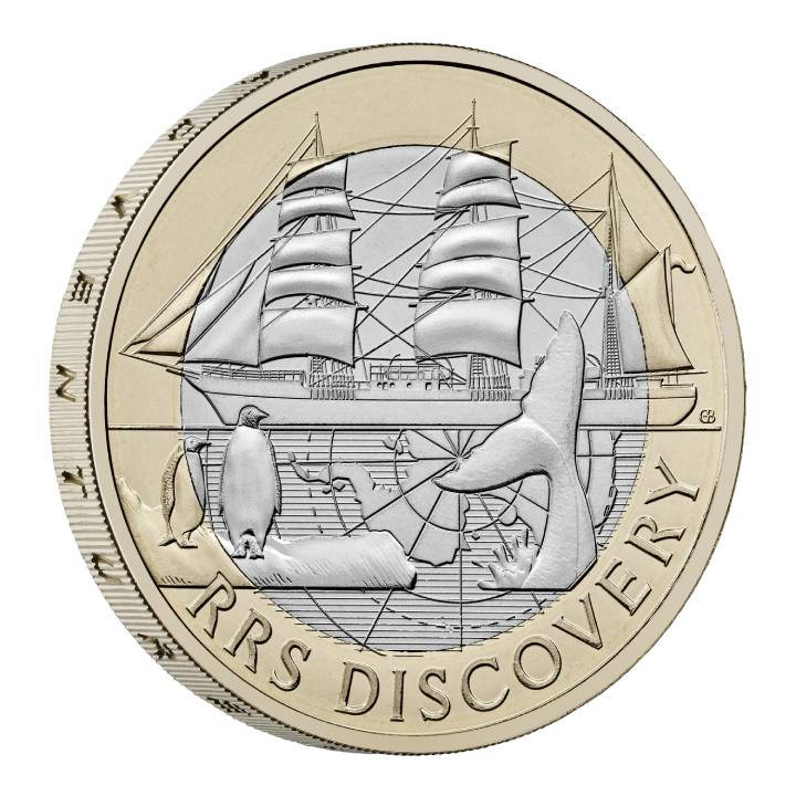 RRS Discovery £2 Měďnikl 2025