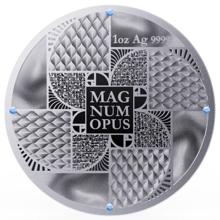 Niue: Magnum Opus 1 uncja Srebra 2023 Proof