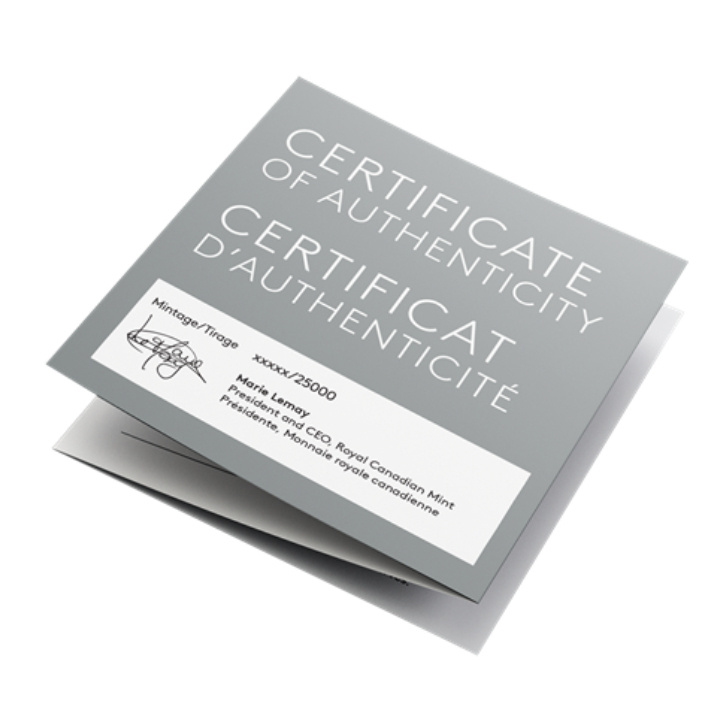 Canada: Welcome to the World $10 Silver 2025 Reverse Proof Coin