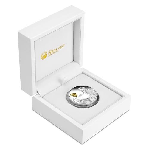 Wedding coloured 1 oz Silber 2021 Proof