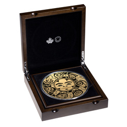 Puzzle Coin Set - The Celestial Circle coloured 2023 Silver Gilded Proof Coin