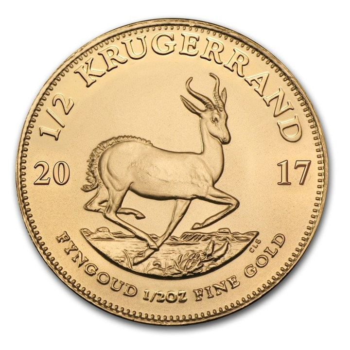 Krugerrand 1/2 onza Oro 2017