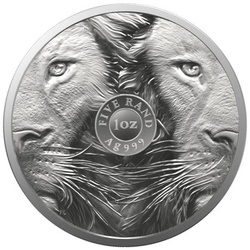 Big Five II: Lion 1 oz Silver 2022