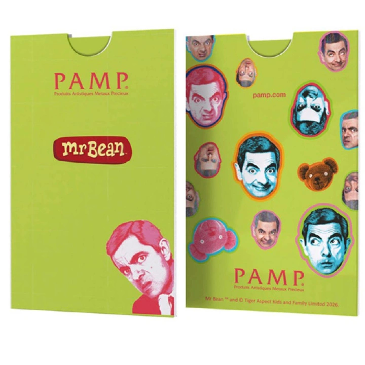 Mr. Bean Gold Bar 1 g Gold 2026 Prooflike