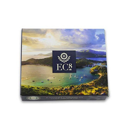 St. Lucia: Flamingo kolorowany 1 oz Silver 2019 Proof