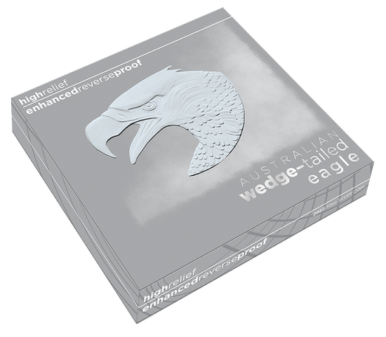 Australian Wedge-Tailed Eagle 10 oz Silver 2022 Enhanced Reverse Proof High Relief