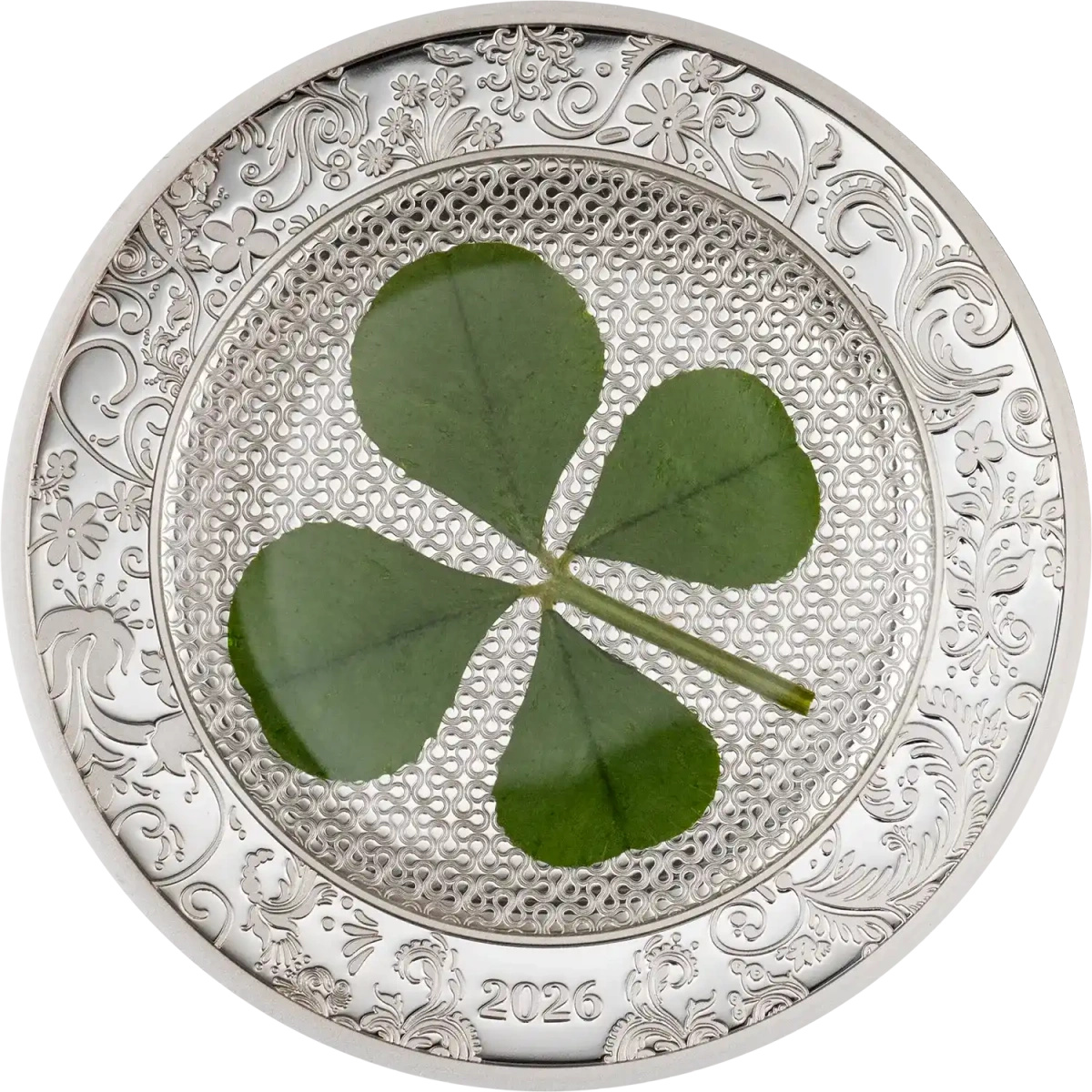 Cookovy ostrovy Four-leaf Clovers - Ounce of Luck 1 oz stříbra 2026 ...