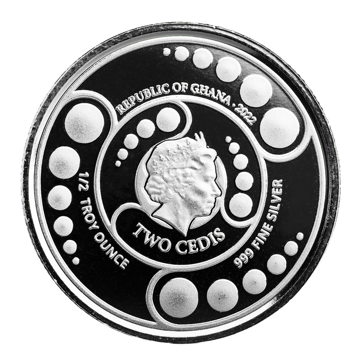 Set Ghana: Alien 4 x 1/2 oz Plata 2022