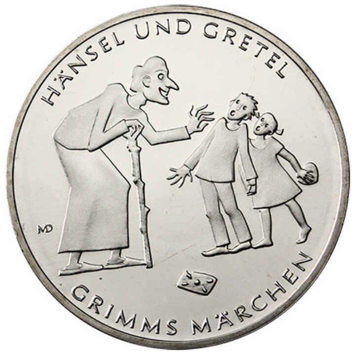 Germany, 10 Euro Silver Random Year Coin (fineness Ag.625)