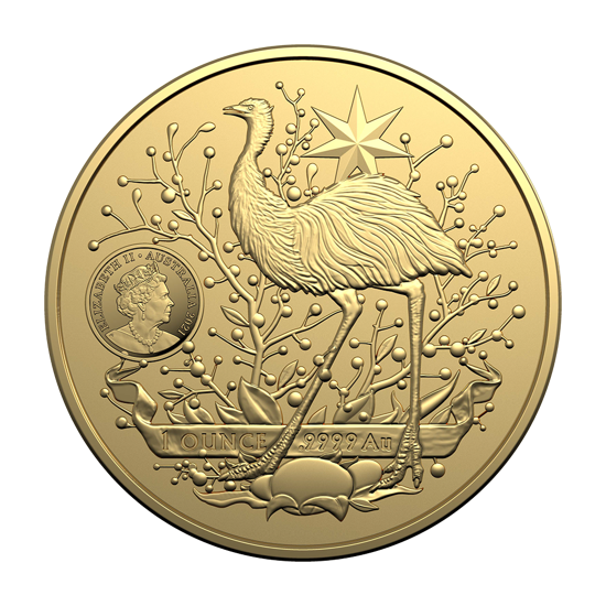 Australia’s Coat of Arms 1 uncja Złota 2021