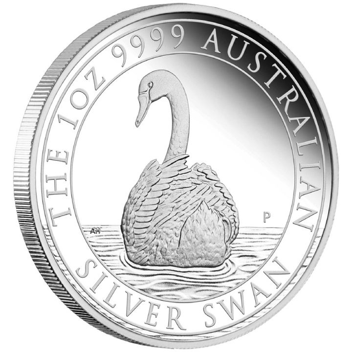 Łabędź 1 uncja Srebra 2023 Proof