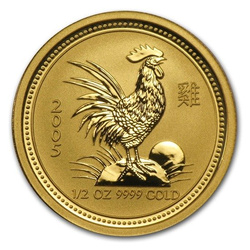 Lunar I: Año del Gallo 1/2 oz Oro