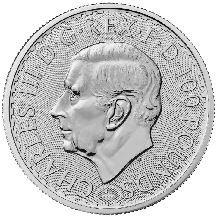 Britannia - King Charles III 1 uncja Platyny 2023
