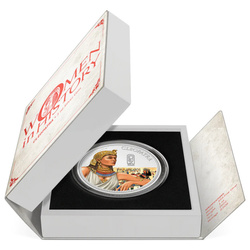 Niue: Women in History - Cleopatra kolorowana 1 uncja Srebra 2023 Proof