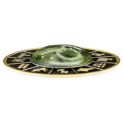 Camerun: Segni zodiacali - Toro colorato, placcato in oro Argento 2023 Black Proof