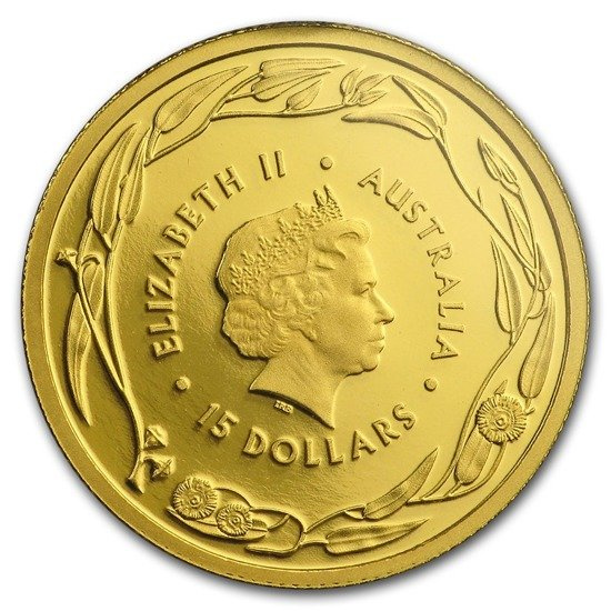 Australijski Kangur 1/10 uncji Złota 2018 Royal Australian Mint