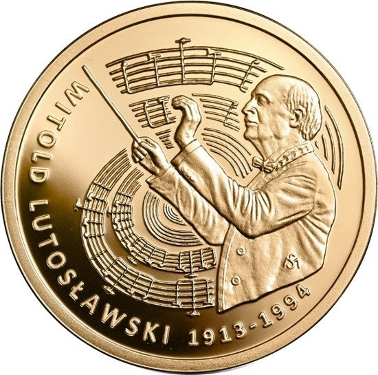 Witold Lutosławski 200 zł 2013 Proof