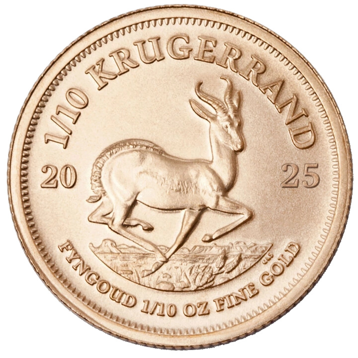 Krugerrand 1/10 unce Zlato 2025