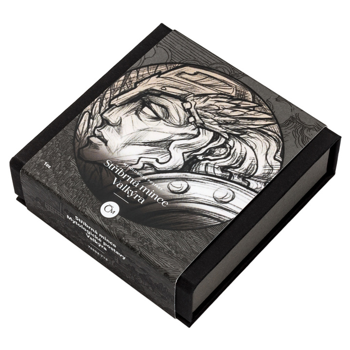 Niue: Mythological Figures - Walküre Stand 1 Unze Silber 2025 Antiqued Coin