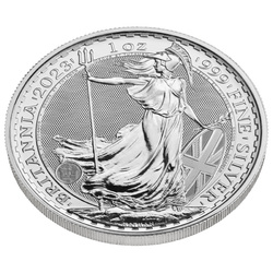 Couronnement Britannia 1 once d'argent 2023