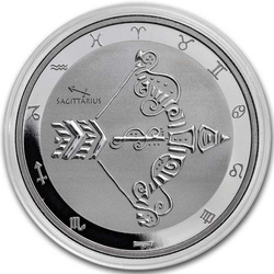 Tokelau : Série Zodiac - Sagittaire 1 once d'argent 2024